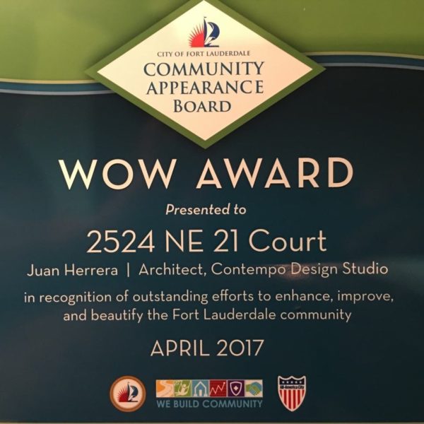 April 2017 WOW of the Month Award Winner — Coral Ridge Spec I