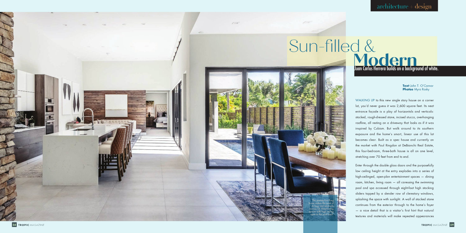 Featured in Tropic Magazine — Vicky Park Spec I